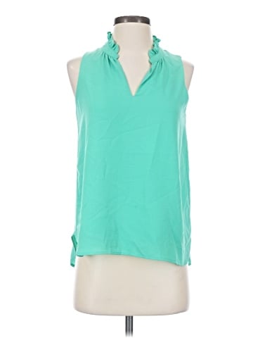 Jade Sleeveless Blouse (view 1)