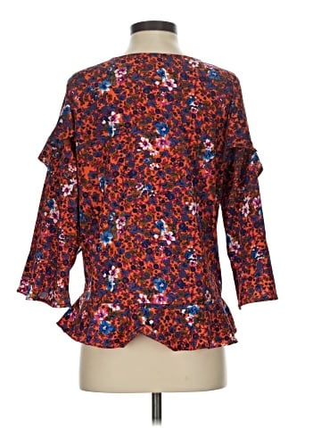 Hannah 3/4 Sleeve Blouse (view 2)