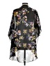 Interi 100% Polyester Black Kimono One size (estimated) - photo 2