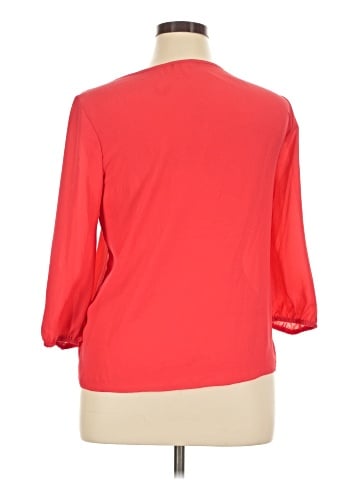 Eyeshadow 3/4 Sleeve Blouse (view 2)