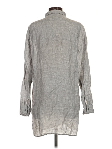 Garnet Hill Long Sleeve Button-Down Shirt (view 2)
