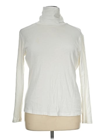 Christopher & Banks Long Sleeve Turtleneck (view 1)
