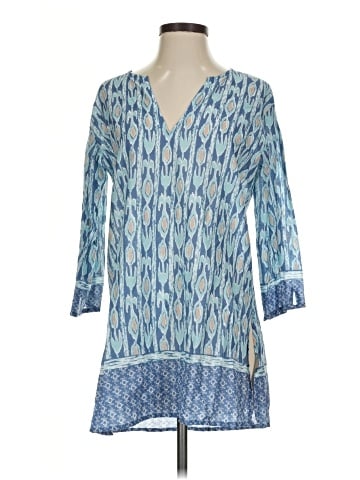 Rock Flower Paper 3/4 Sleeve Blouse (view 1)