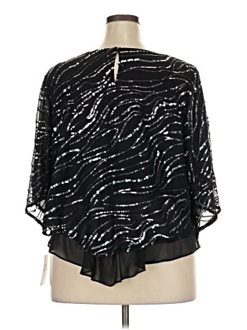 Alex Evenings 3/4 Sleeve Blouse (view 2)