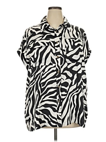 Lane Bryant Short Sleeve Blouse (view 1)
