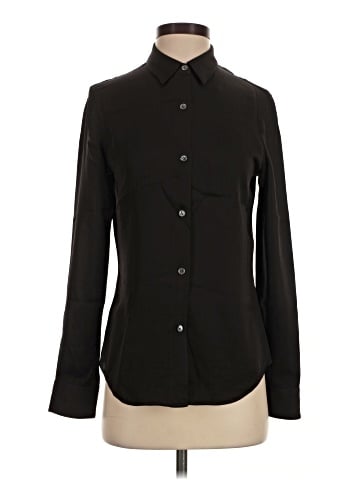 Theory Long Sleeve Blouse (view 1)