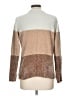 Karen Scott 100% Polyester Color Block Tan Pullover Sweater Size L (petite) - photo 2