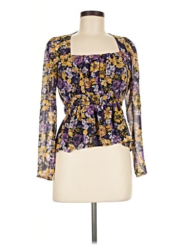 Astr Long Sleeve Blouse (view 1)