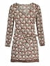 Max Studio Paisley Brown Casual Dress Size M - photo 1
