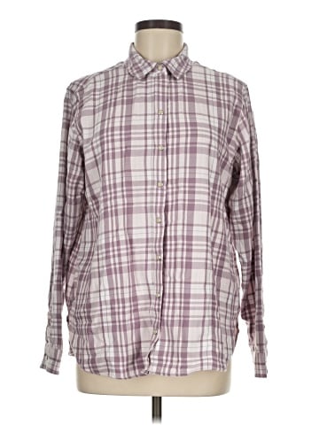 Jachs Girlfriend Long Sleeve Button-Down Shirt (view 1)