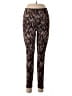 Gap Fit Animal Print Brown Active Pants Size M - photo 1