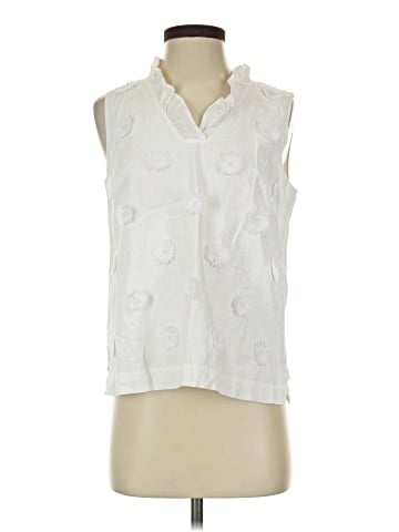 Talbots Sleeveless Button-Down Shirt (view 1)