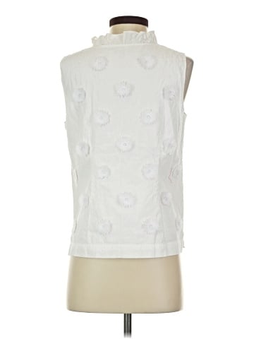 Talbots Sleeveless Button-Down Shirt (view 2)