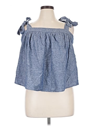 a.n.a. A New Approach Sleeveless Blouse (view 1)