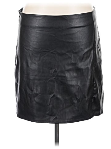Old Navy Faux Leather Skirt (view 1)