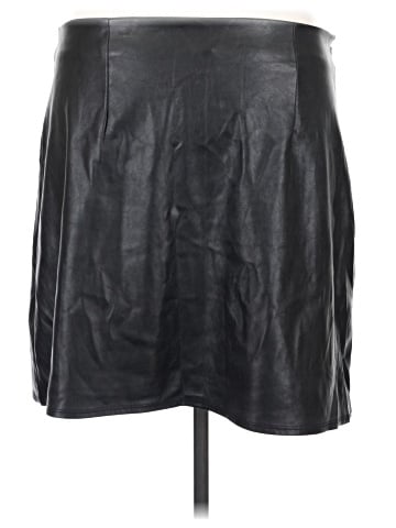 Old Navy Faux Leather Skirt (view 2)
