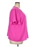 CeCe Pink Short Sleeve Blouse Size 2X - photo 4