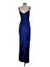 Xscape 100% Polyester Blue Cocktail Dress Size 2 - photo 2