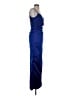 Xscape 100% Polyester Blue Cocktail Dress Size 2 - photo 4