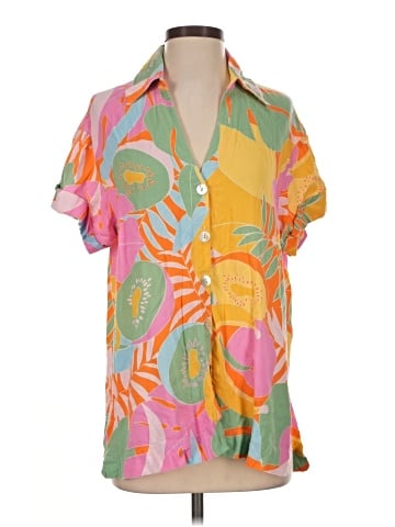 Show Me Your Mumu Short Sleeve Blouse (view 1)