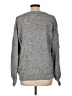 Hem & Thread Hearts Gray Pullover Sweater Size L - photo 2