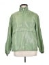 Assorted Brands 100% Polyester Green Windbreaker Size XL - photo 1