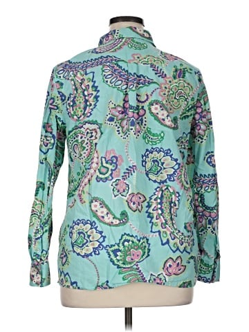 Talbots Long Sleeve Button-Down Shirt (view 2)
