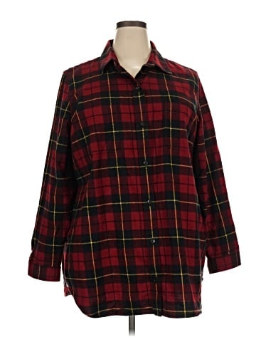 L.L.Bean Long Sleeve Button-Down Shirt (view 1)