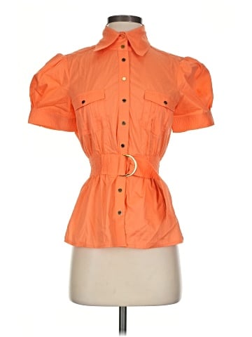 Bebe Short Sleeve Blouse (view 1)