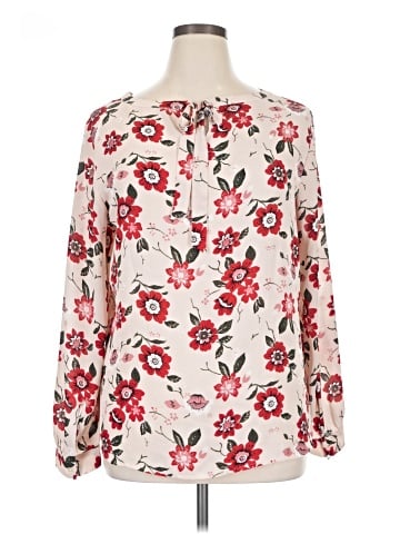 Ann Taylor LOFT Outlet Long Sleeve Blouse (view 1)