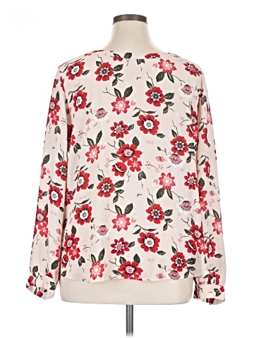 Ann Taylor LOFT Outlet Long Sleeve Blouse (view 2)