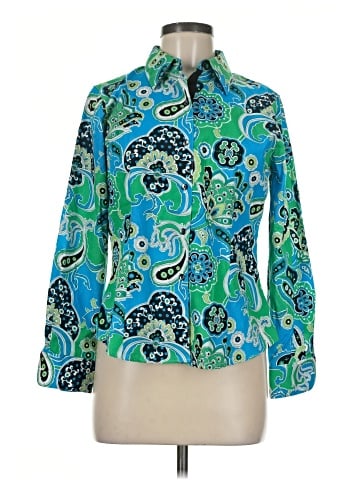 Foxcroft Long Sleeve Button-Down Shirt (view 1)