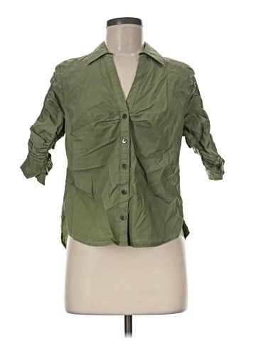 Veronica Beard 3/4 Sleeve Button-Down Shirt (view 1)
