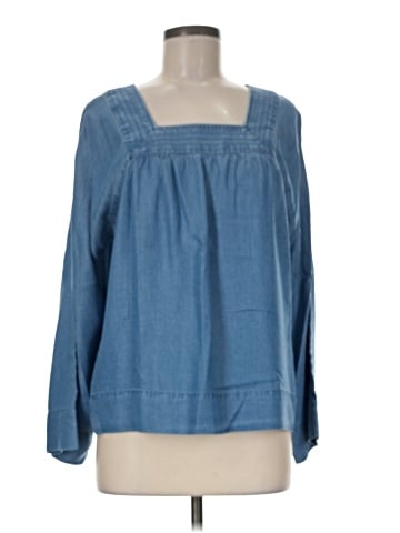 Kensie Long Sleeve Blouse (view 1)