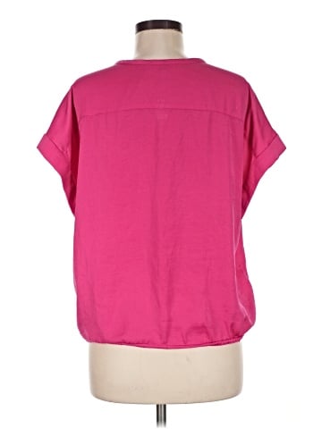 BCBGMAXAZRIA Short Sleeve Blouse (view 2)