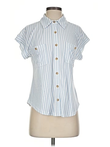 Blu Pepper Short Sleeve Blouse (view 1)