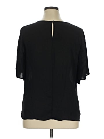 Worthington Short Sleeve Blouse (view 2)