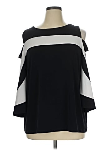 Travelers by Chico's 3/4 Sleeve Top (view 1)