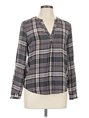 Joie Long Sleeve Silk Top (view 1)