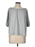 Max Studio Gray 3/4 Sleeve Blouse Size L - photo 1