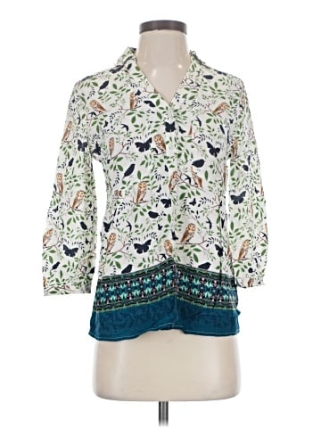 Maeve 3/4 Sleeve Blouse (view 1)