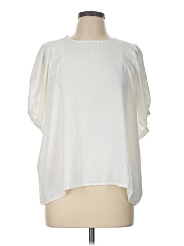 Lavish Short Sleeve Blouse (view 1)
