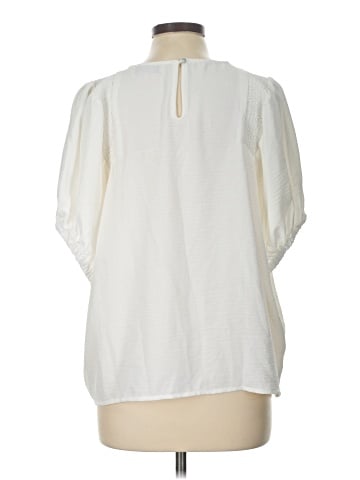 Lavish Short Sleeve Blouse (view 2)