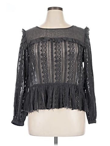 William Rast Long Sleeve Blouse (view 1)