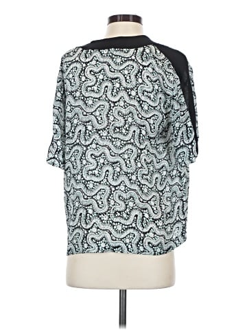 A.L.C. Short Sleeve Silk Top (view 2)