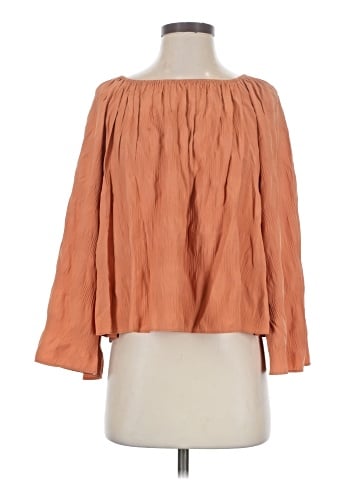 Elizabeth and James 3/4 Sleeve Blouse (view 1)