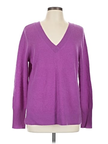 Halogen Cashmere Pullover Sweater (view 1)