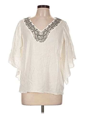 Chico's 3/4 Sleeve Blouse (view 1)