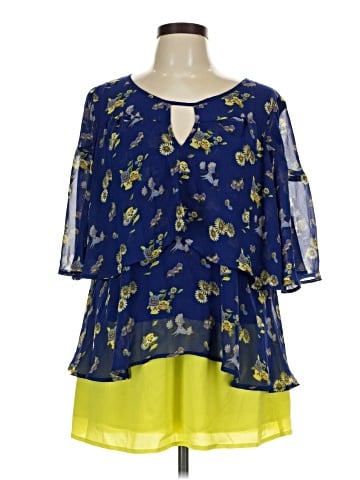 Disney 3/4 Sleeve Blouse (view 1)