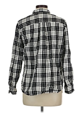 Ann Taylor LOFT Long Sleeve Button-Down Shirt (view 2)